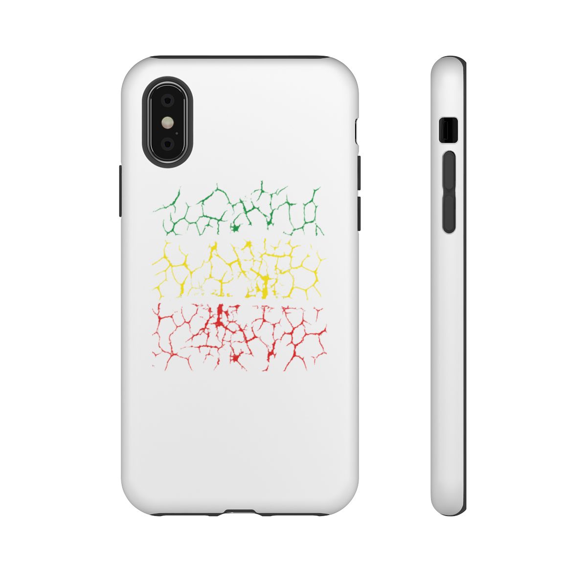 Green Yellow. Red iPhone 11 Pro Case - alternate angle 1, merchandise