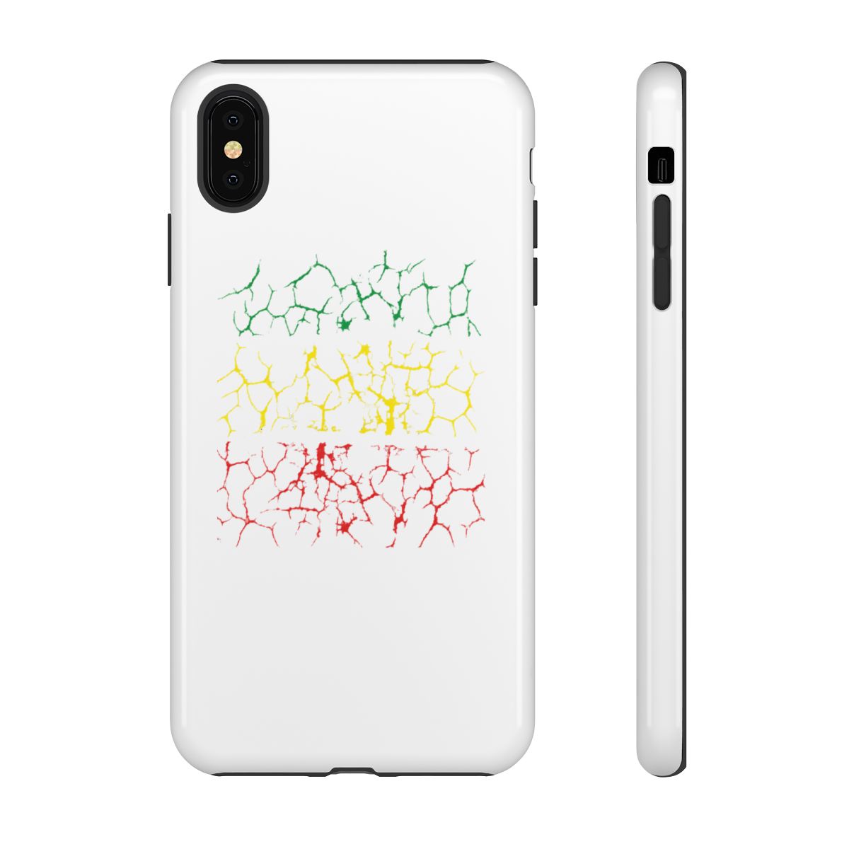 Green Yellow. Red iPhone 11 Pro Case - alternate angle 2, merchandise