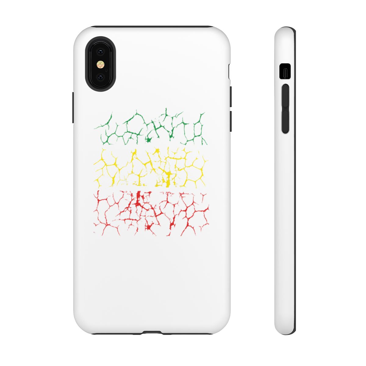 Green Yellow. Red iPhone 11 Pro Case - alternate angle 3, merchandise
