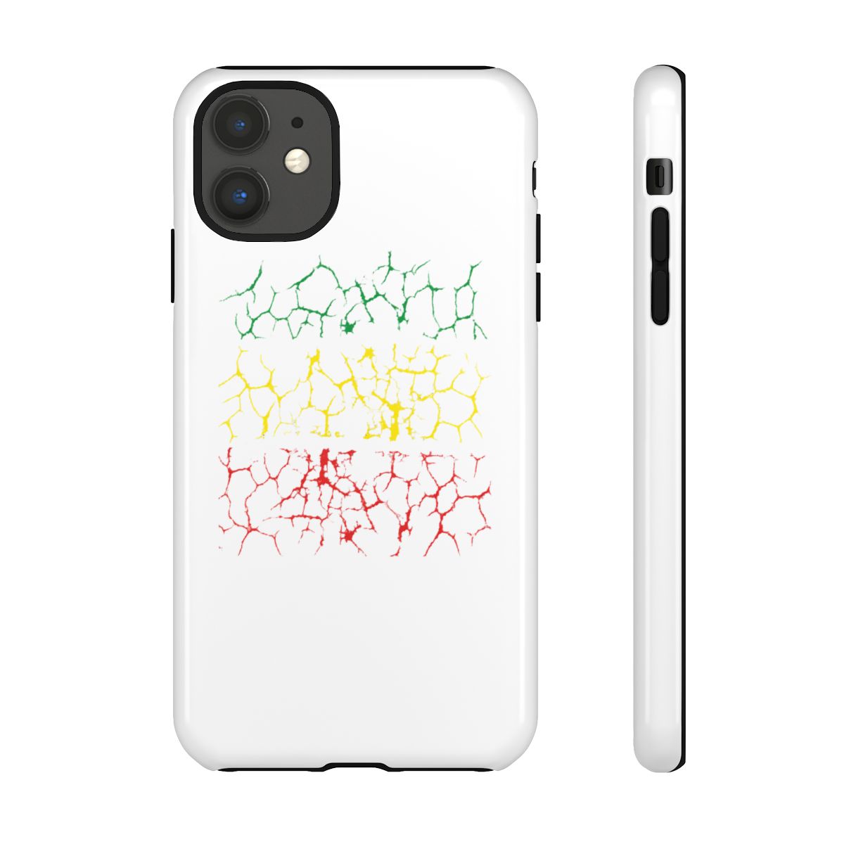 Green Yellow. Red iPhone 11 Pro Case - alternate angle 4, merchandise